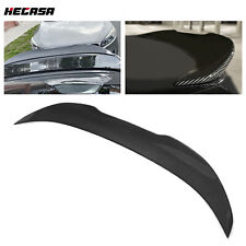 HECASA Rear Trunk Spoiler Wing Carbon Fiber Style PSM For 11-17 BMW F10 5 Series picture