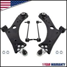 4pc Front Lower Control Arms Sway Bar Links for Jeep Compass Renegade Fiat 500X picture