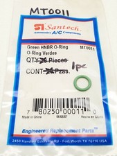 MT0011 Santech Green HNBR O-ring - For 8mm Standard A/C Fitting - Qty. 1 Piece picture