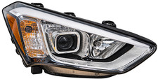 2013-2016 Hyundai Santa Fe RH Passenger Side Headlight Assembly LED Halogen picture