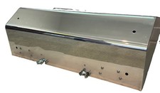 Mack Truck CXU613 Polished Aluminum Battery Box Cover 30”W X 18”D picture