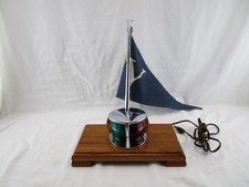 Attwood 6350-02 Boat Bow Light W/Pennant Pole  Taylor Y Boat Flag Table Light picture
