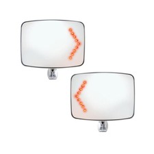 United Pacific 111111 Mirror w/ LED Turn Signal 1973-87 Chevy/GMC - Pack of 2 picture