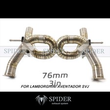 Titanium Alloy Exhaust for Lamborghini  Aventador SVJ Exhaust Without Valves picture