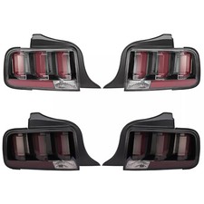 Clear/Smoked Lens LED Tail Lights Brake Lamp For Ford Mustang 2005-2009 picture