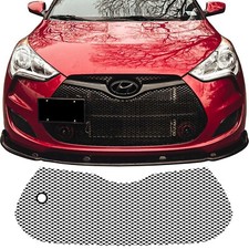 CCG MESH GRILL WITH TOW HOOK HOLE FOR A 12-17 HYUNDAI VELOSTER NON-TURBO GRILLE picture