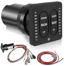 15170-001 LED Indicator Tactile Trim Tab Switch For Lenco Marine Single Actuator picture