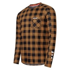 USWE Flannel Long Sleeve Lightweight Off-Road Jersey Bronze - 2XL 80951061042108 picture