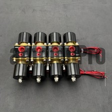 Brand New 2W160-4F DC12V 200PSI Big Flow Air Engine Manifold Solenoid Valve picture