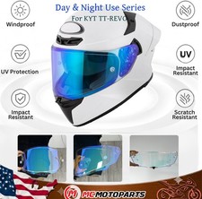 For KYT TT-REVO Replacement Helmet Visor Tinted UV Anti-Scratch Day & Night picture