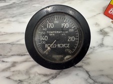 Rolls-Royce Springfield Silver Ghost Foxboro Temperature Gauge (1923) picture
