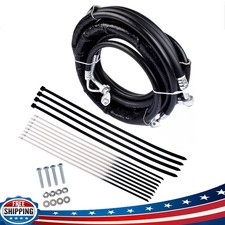 Rear AC Line Set Black For Ford Explorer 2011-2016  Flex 2013-2019 picture