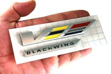 1Pc Fits for 2020-2024 CT4 CT5 V-Blackwing Emblems 3D Badge V Logo Chrome picture