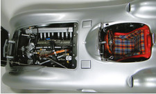 Mercedes-Benz AMG Custom Built GT Car w/Chrome Trim As Shown1:18SCALE MODEL picture