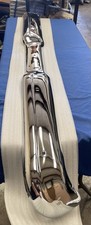 1958  Ford Ranchero Wagon, Rear Bumper, Original Triple Chrome . picture