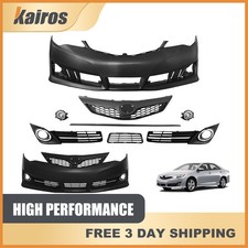 For 2012-2014 Toyota Camry SE/SE Sport Front Bumper Cover W/ Grille & Fog light picture