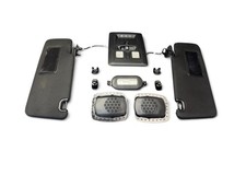 2013-2018 Dodge Ram 1500 2500 Limited Black Roof Set Sun Visor Map Dome Lamp Oem picture
