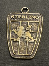 A-122 rare STERLING MOTOR CARS key fob RETURN FOB  BOSTON,MA. picture