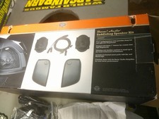 Harley 14-23 Boom Audio Stage I Saddlebag Speaker Kit 76000489 Lid Cover Wiring picture