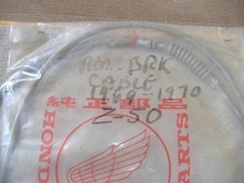 NOS 1969-70 Honda Mini Trail Z50a K1 Rear Brake Cable 43450-045-673 picture