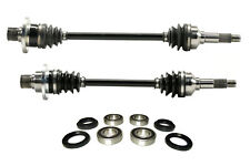 Rear Axle Pair with Wheel Bearing Kits for Yamaha Rhino 450 & 660 2004-2009 picture