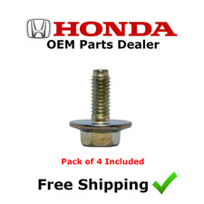 1998-2025 Honda NEW OEM Fender Mounting Body Flange Bolt 10mm (6x15) (PACK OF 4) picture