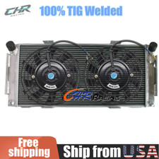 Aluminium Radiator+Fans for 1964-1969 Ford GT40 MK III 4.7L Manual transmission picture