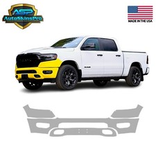 Precut Paint Protection Film for 2019-2024 Ram 1500 Limited Front Bumper picture