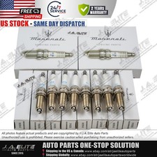 8pcs Genuine Spark Plugs for Maserati Ghibli Levante Quattroporte 3.8 V8, 310235 picture