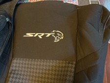 2015 - 2023 Dodge Challenger Hellcat SRT Seat Cover Set Cloth Complete picture