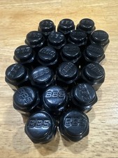 Genuine BBS Lug Nuts BBS Black Wheels Rims Mags Lugnuts 1.5 12x1.5 ( QTY 20pcs ) picture