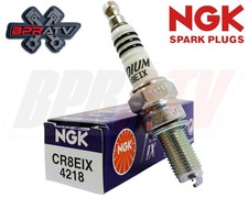 NGK Laser Iridium Spark Plug Part# CR8EIX Kawasaki KX250F KX450F KX 250F 450F picture