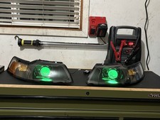 99-04 Ford Mustang RGB Retrofit Headlights picture