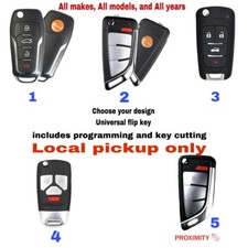 Universal Flip Key for  2010-2018 Toyota 4Runner 3Button HYQ12BBY HYQ12BDC picture