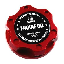 Red Billet Racing Engine Oil Cap Filler Factory Filled For Ford 1/4 Turn picture