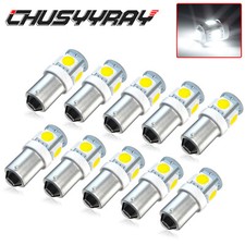 10Pcs BRIGHT White 12V LED Instrument Panel Dash BA9S 1815 Light Bulb For Chevy picture