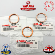 3-PK Genuine YAMAHA FJ09 FZ09 MT09 XSR900 GT OEM EXHAUST GASKETS 4FM-14613-00-00 picture