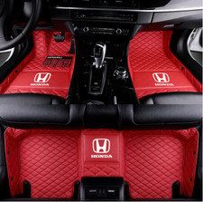 Fit 1998-2025 Honda Accord Luxury Waterproof Car floor mats Carpets Trunk Mats picture