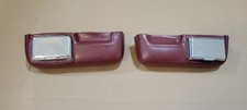 1967 Ford Galaxie Fairlane Rear Armrests Red Pair Ashtrays C7AB-6231600 FOMOCO  picture