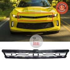 Fits For 2016-2021 Chevy Camaro Mesh Black Trim Grill Front Bumper Upper Grille picture