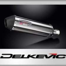 Suzuki V-Strom 800DE Delkevic Slip On - 13.5 Xoval Brushed Muffler picture