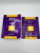 1996 Dodge Dakota Factory Service Repair Manual OEM Set Of 2 picture