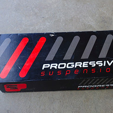 Progressive Suspension 412 Series 13.5in Rear Shocks Black Heavy Duty Pair picture