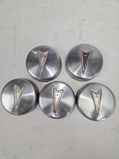 Set Of 5 Vintage 1970s-1980s Pontiac Center Caps OEM GM picture