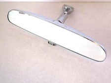 Chome Universal Day / Night Rear View Mirror Winshield Mount Chevy Ford Mopar picture