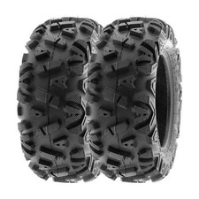 SunF  ATV UTV Tires 25x10-12 25x10x12 All Terrain 6 PR A033  Power I [Set of 2] picture