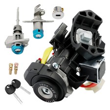 Ignition Lock Cylinder Switch & Cylinder Housing w/ Key For 15-19 Hyundai Sonata picture