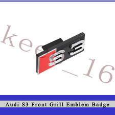 Audi S3 Front Grill Emblem Silver for S3 A3 Paste Grille Badge Nameplate picture
