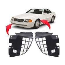 1990-1995 Mercedes-Benz SL320 Set of 2 Fender Liners MB1250113 1298840335 picture