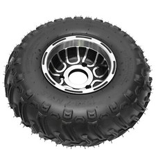 16x8-7 16x8x7 ATV UTV Wheel Tire 16x8.00-7 16x8.00x7 Go Kart Tire Rim 4PR 3 Lug picture